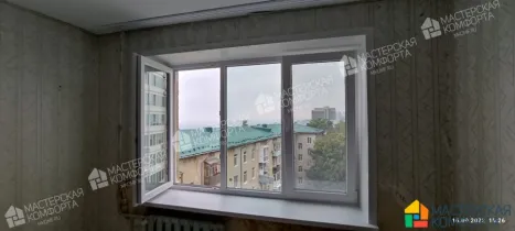 Монтаж подоконников и откосов