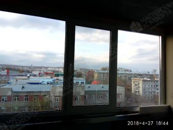 Остекление 2-х лоджий от пола до потолка на ул. Чернышевского