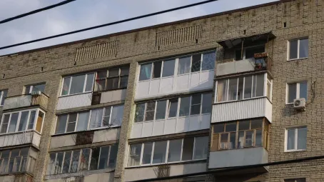Остекление 2-х лоджий от пола до потолка на ул. Чернышевского