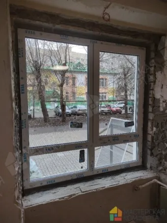 Замена двери на окно