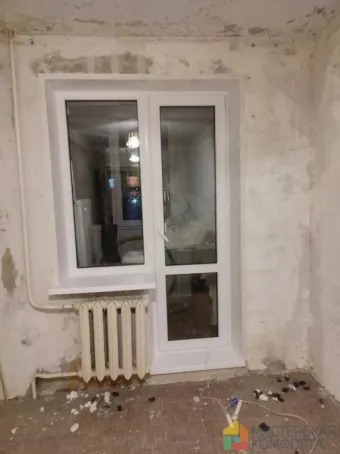 Замена балконного блока с отделкой